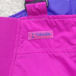 90s Hot Pink Snow Pants/ Ski Pants/ Bibs